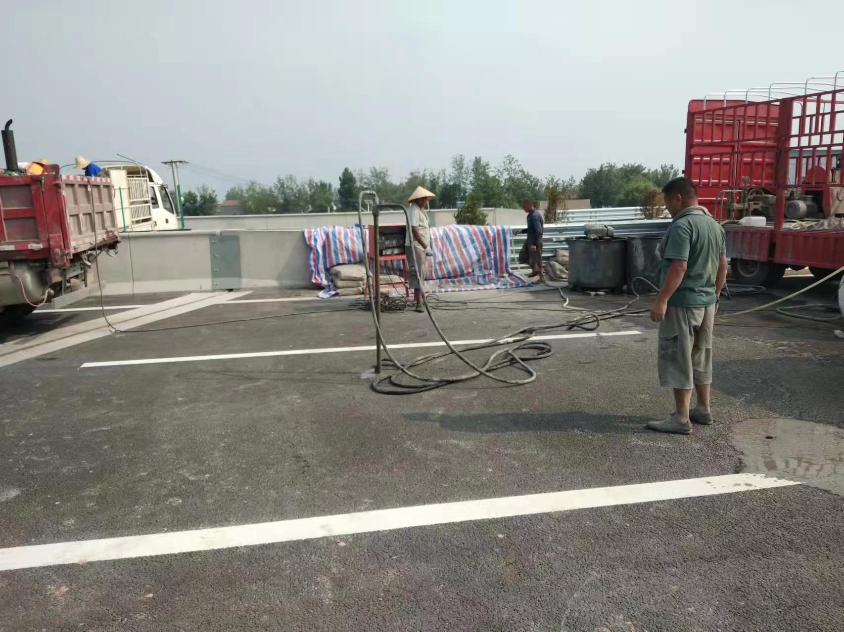 海尾镇路基注浆