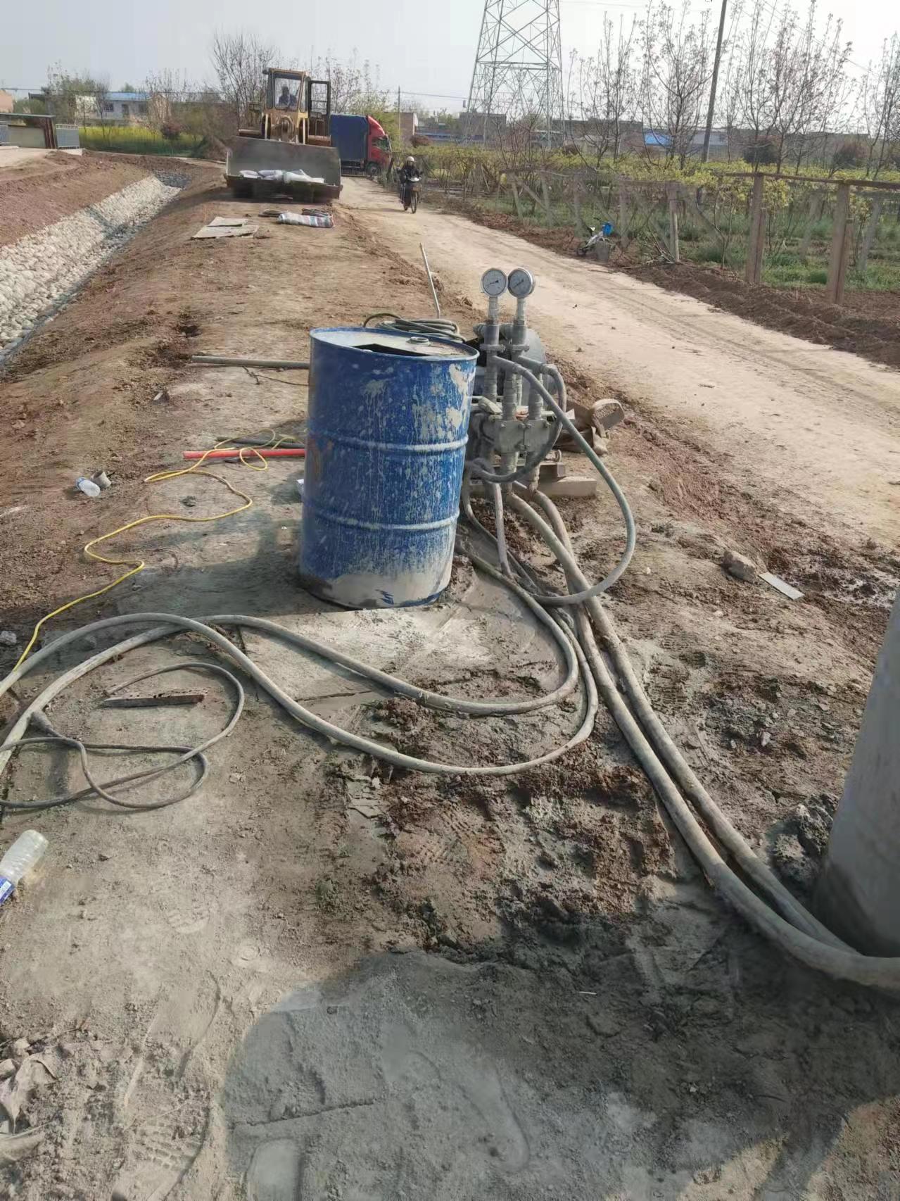 海尾镇顶管注浆